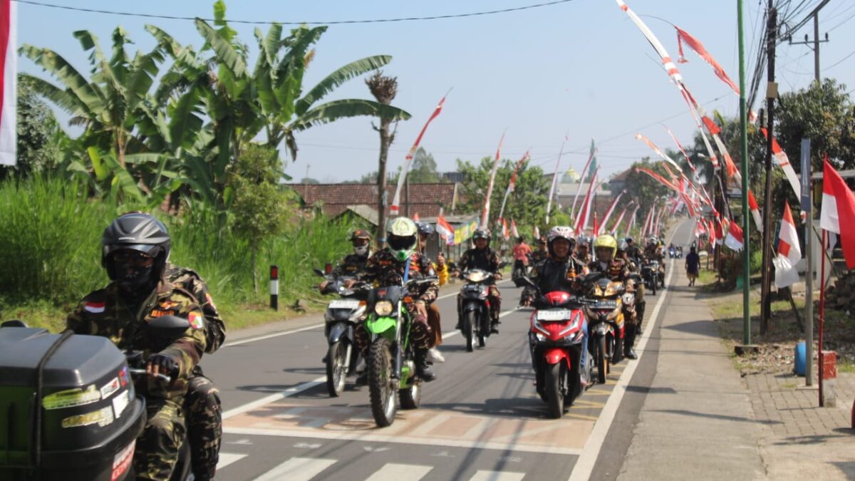 Sorban Riding Ansor-Banser Purwodadi: Silaturahmi dan Kampanye Anti Narkoba