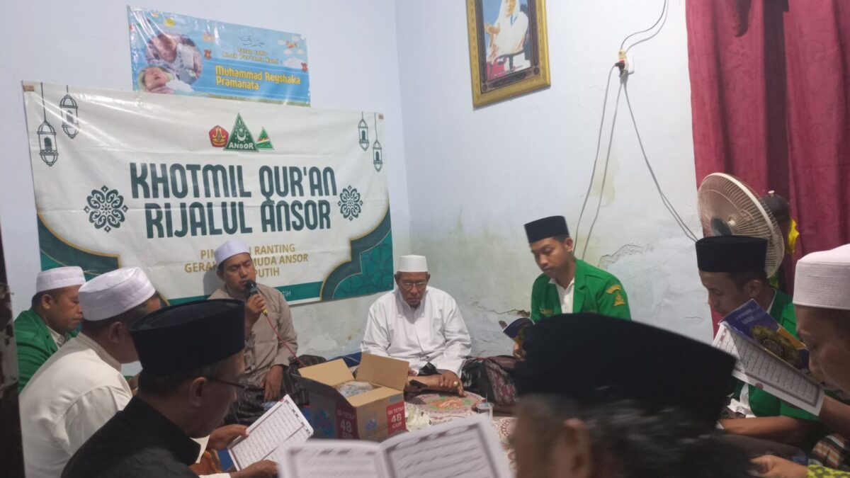 Khotmil Qur’an Rijalul Ansor Sekarputih: Wujud Cinta Al-Qur’an dan Kekompakan Kader Muda NU