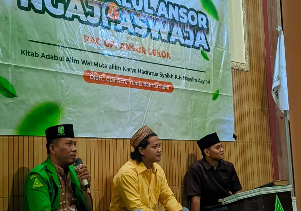 Rutinan MDS Rijalul Ansor Lekok Hidupkan Tradisi Aswaja di Desa Branang