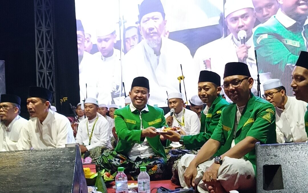 Resepsi Harlah ke-92 Ansor, Ribuan Kader Padati Lapangan Sidogiri